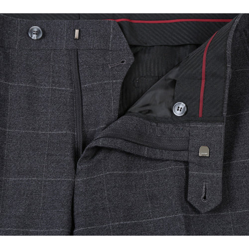 293-31 Men's Slim Fit Checked Suits