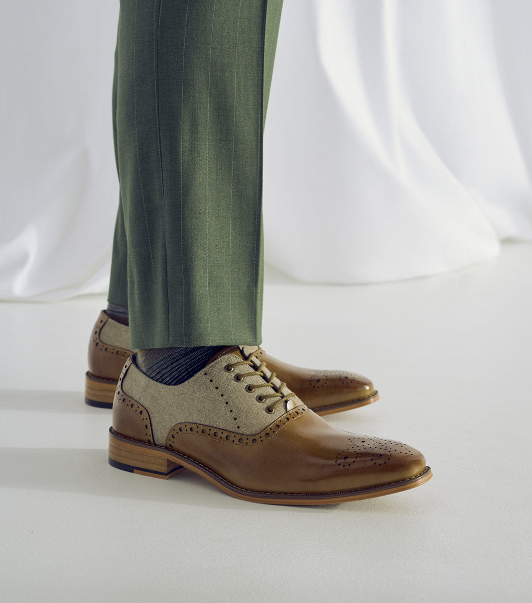 Stacy Adams Harrington Plain Toe Lace Up by Stacy Adams Shoes - 7