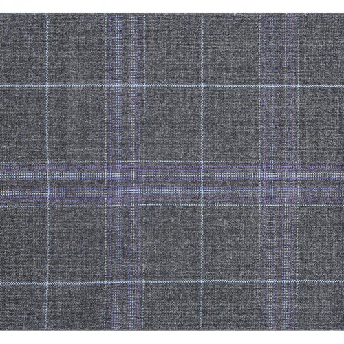 293-25 Men's Classic Fit Checked Suits