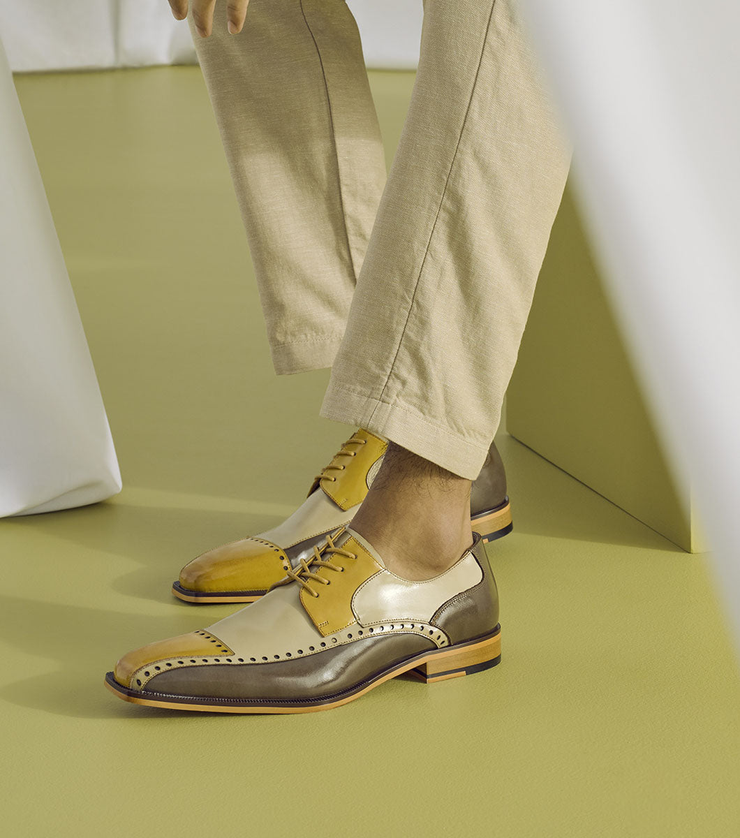 Stacy Adams Plaza Modified Cap Toe Oxford by Stacy Adams Shoes - 7