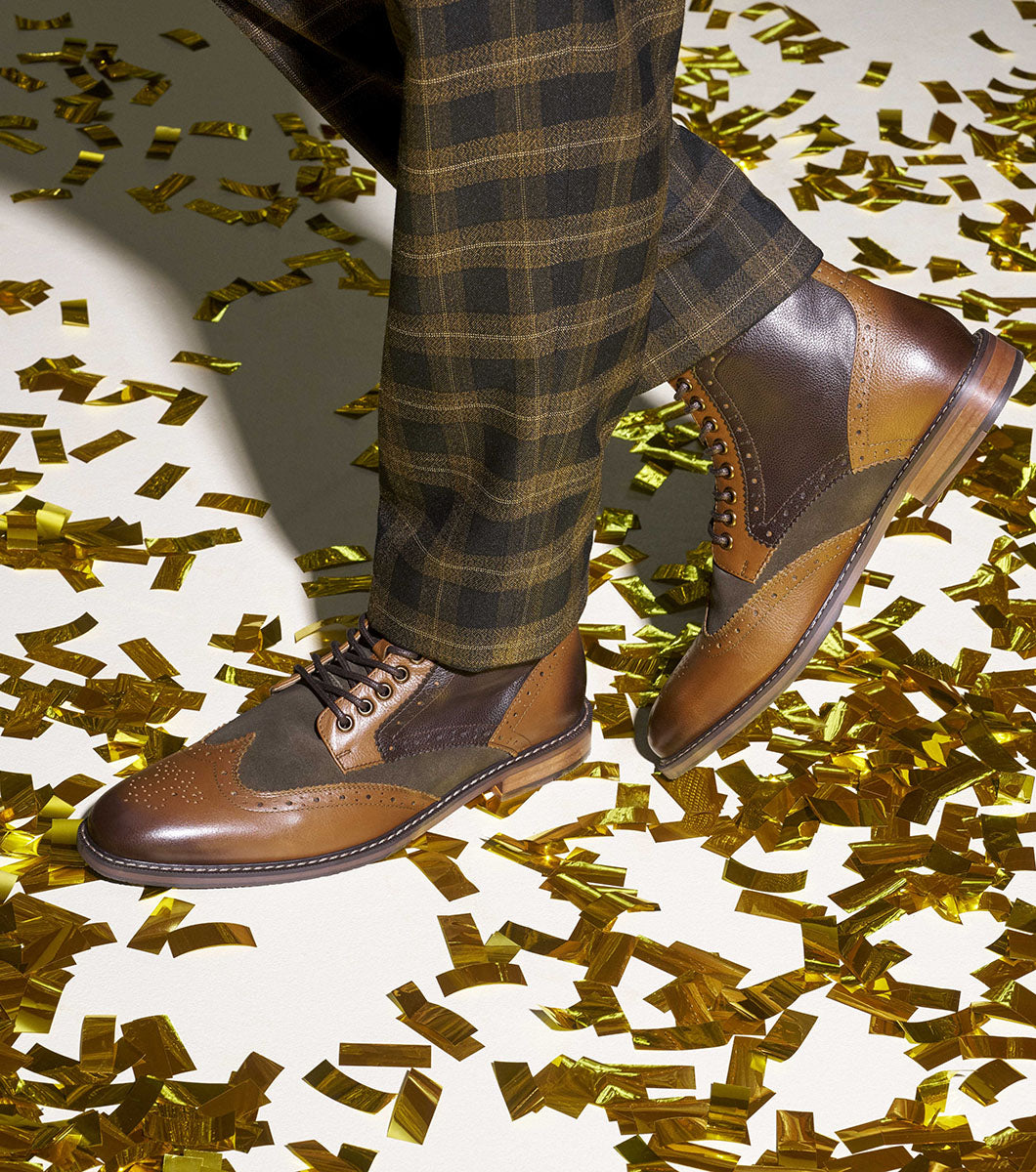 Stacy Adams Finnegan Wingtip Lace Up Boot by Stacy Adams Shoes - 14