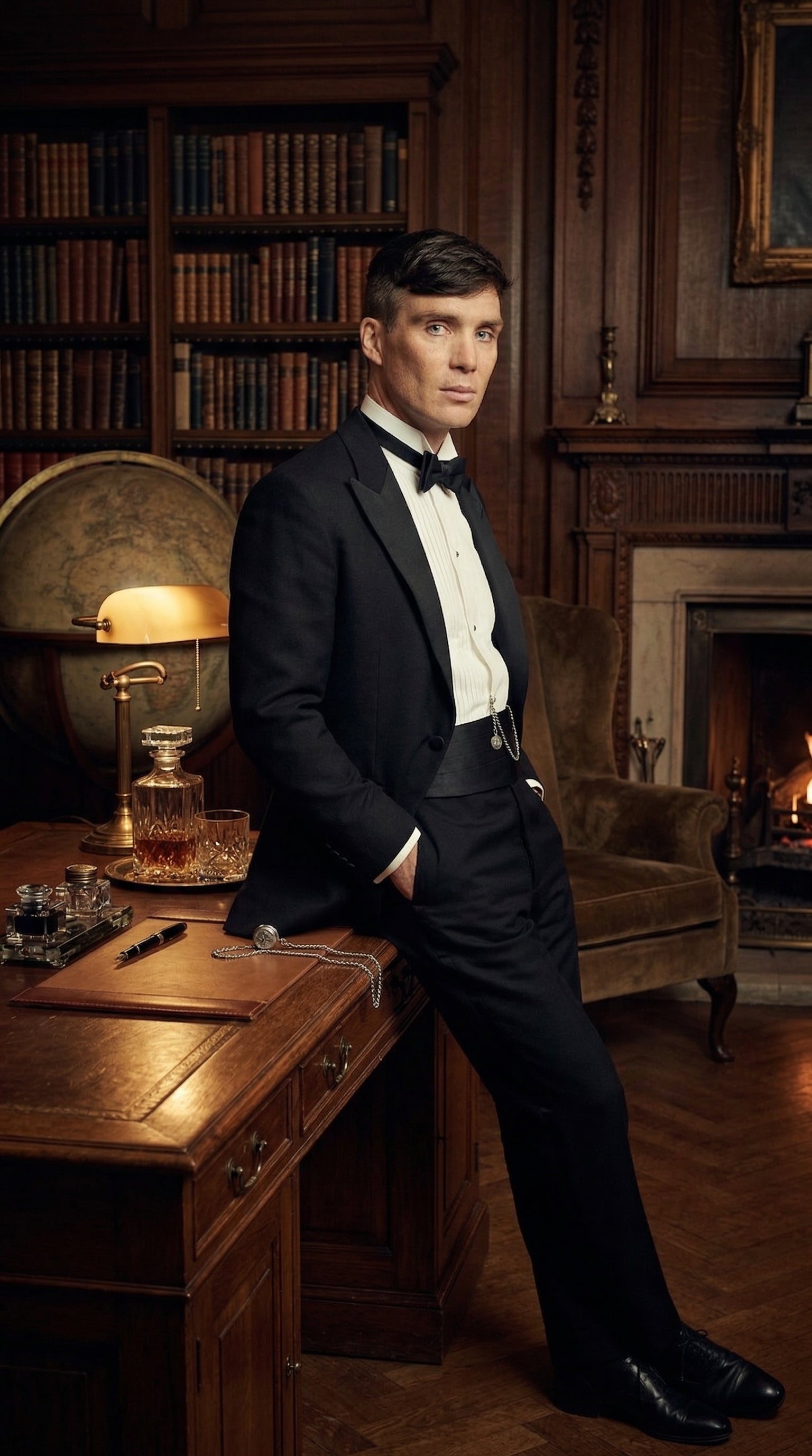 Mens Black Tuxedo Blazer – Peaky Blinders Thomas Shelby Inspired Classic Formal Blazer for Men Vintage British Style Jacket - 36 Short