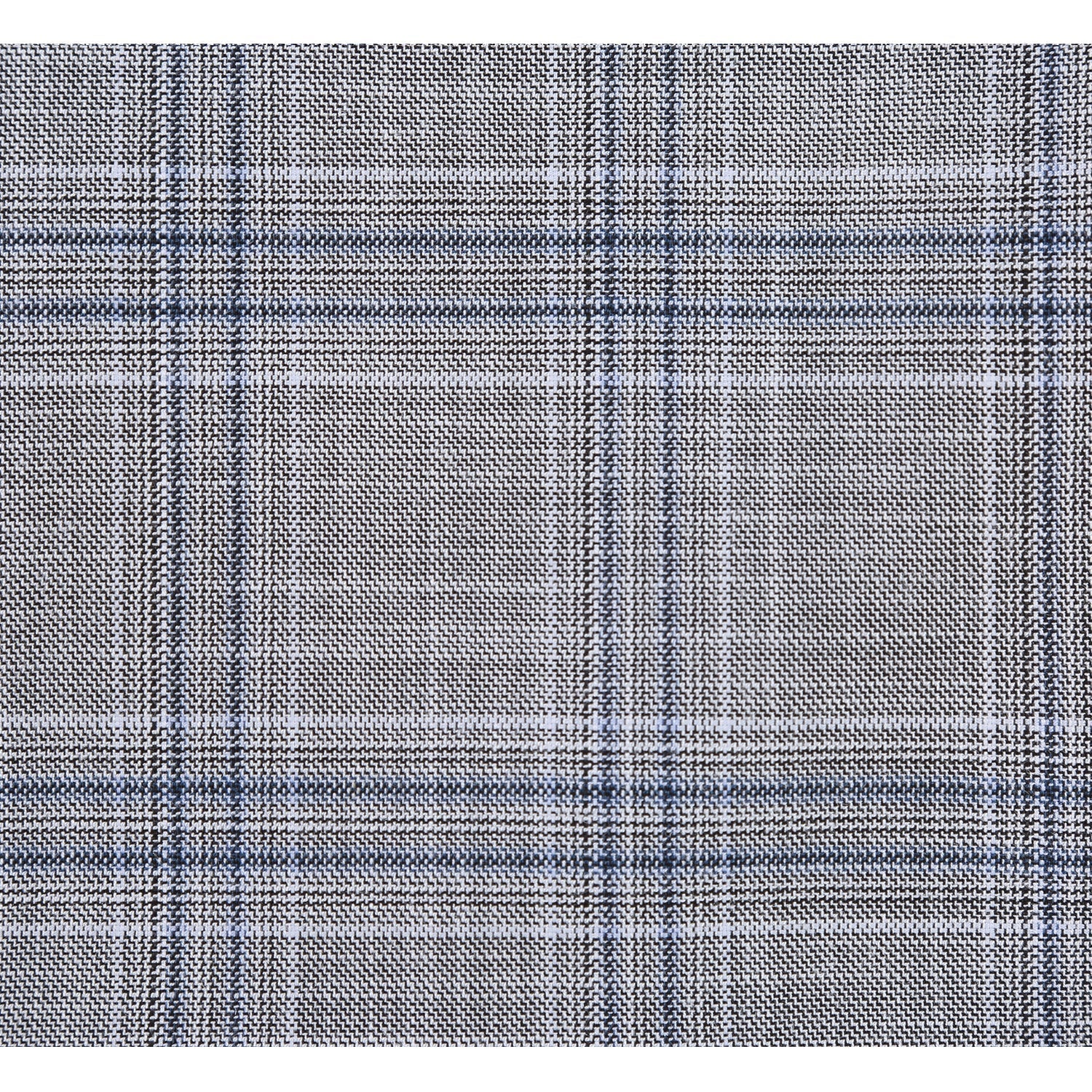 293-23 Men's Classic Fit Checked Suits - 38Lx32W