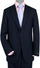 Cheap Priced Suit – Men's 2 Button Slim Fit Black Dress Suit with Flat Front Pants, Matching White Shirt & Tie Discounted Clearance Sale