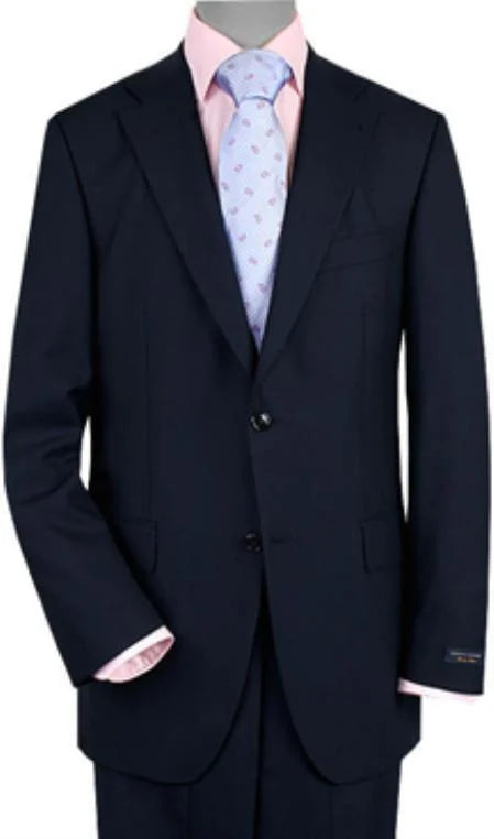 Men's Cheap Priced Discounted 2 Button Slim Fit Dress Cheap Priced Business Suits Clearance Sale + Flat Front Pants Black + Matching White & Tie - L or Large