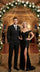 Men’s Black Pinstripe Double Breasted Suit – Peak Lapel Classic Fit Formal Business Conservative settle stripe