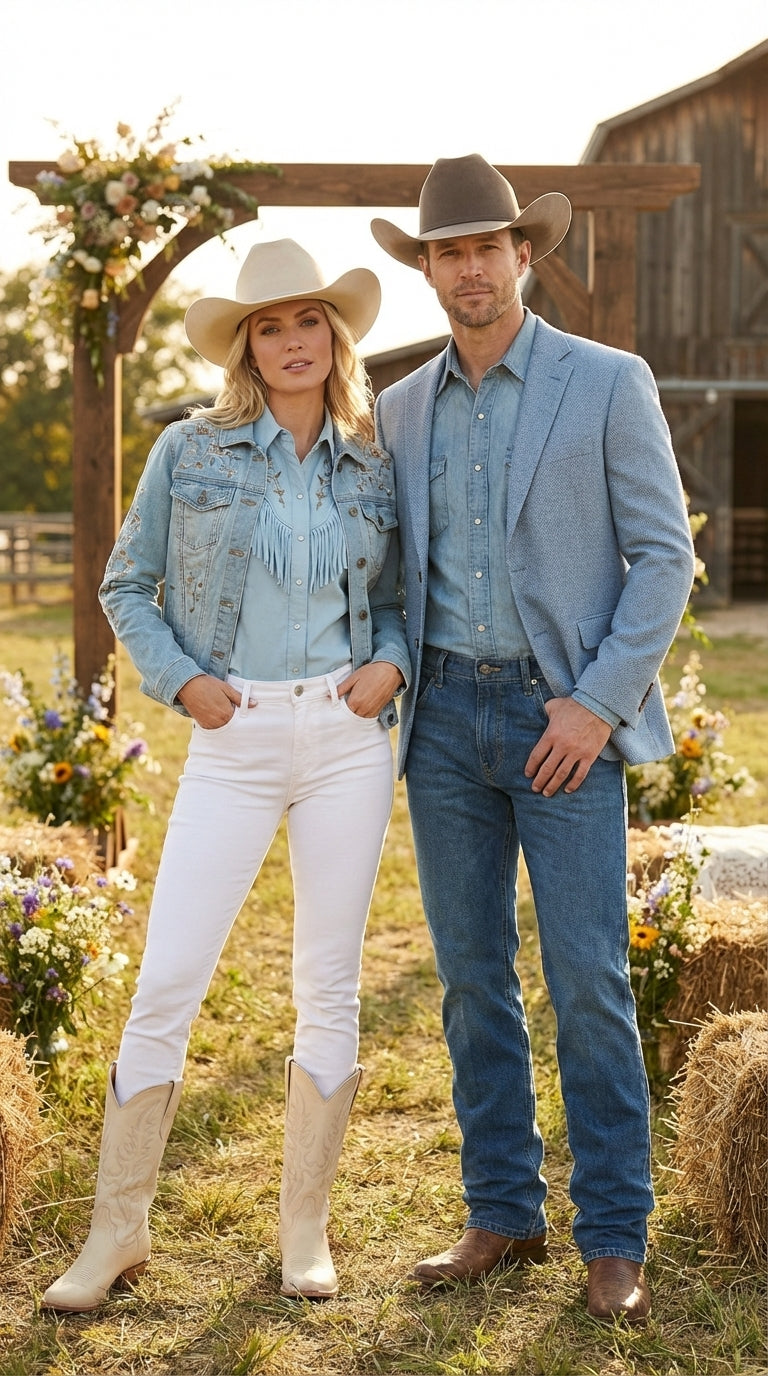 Mens Rugby Teal Baby Sky Western Blazer – Cowboy Style Casual Sport Coat for Men Classic Western Jacket in Light Blue Color - 36 Short