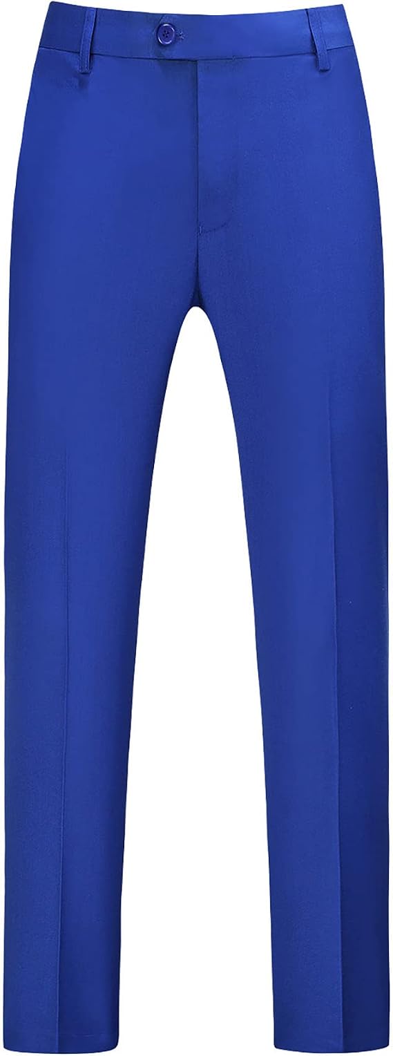 Mens Dress Pants Front Flat Fit Casual Pants - dress size pants : 28 Unfinished bottom