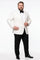 Men’s Pure White Dinner Jacket Blazer – James Bond Style Formal Tuxedo Blazer for Wedding, Black Tie & Evening Wear