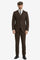 1920's Men's Clothing - Tweed Suit - Herringbone 1920s Mens Suit  - Vintage Cognac  Suit
