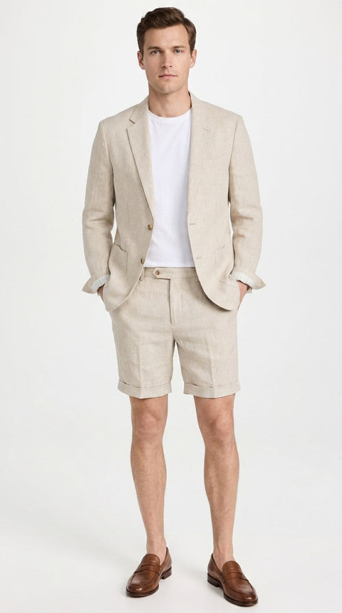 tan dress shorts Men's brand_CINQ__SEPT Maternity Dream Gown | they are perfect for Color:Classic Green