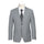 564-1 Men's Classic Fit Wool Blend Stretch Checked Suit