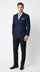 Mens Navy Blue Double Breasted Blazer – Classic Formal Suit Jacket for Business, Wedding, Office and Professional Wear