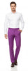 Mens Slim Fit Light Purple Dress Pants – Modern Formal Trousers for Business, Weddings and Parties
