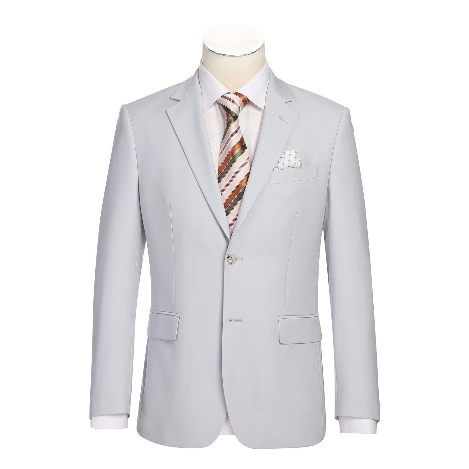 201-15 Men's 2-Piece New Slim Fit Single Breasted Notch Lapel Suit - 34Rx28W