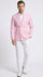 Men’s Light Pink Double Breasted Blazer – Sport Jacket Coat