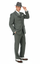 Men’s 1920s Gray Zoot Suit  – 4 Buttons  Gangster Wide Lapel Long Jacket 3-Piece Suit in Grey Color Classic Fit Pleated Pants