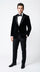 Mens Black Tuxedo Blazer – James Bond Inspired 007 Style Formal Dinner Jacket for Wedding and Evening Wear