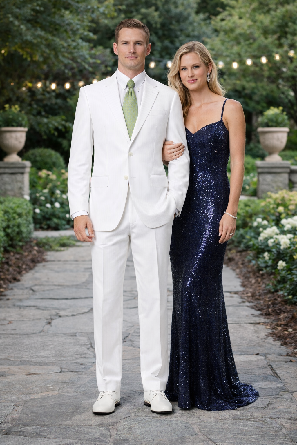 2-Button Seersucker Sear sucker suit Sale Fit Suit White on White Stripe ~ Pinstripe Notch Collar Shadow Ton on Ton Fabric Summer Suit-New Designer Collection - 34 Short or Extra Small