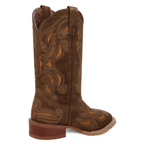 Laredo Millie Leather Boot - Luxury Brown Ankle Boot