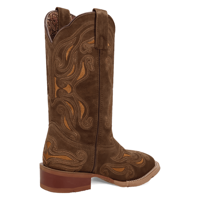 Laredo Millie Leather Boot - Luxury Brown Ankle Boot