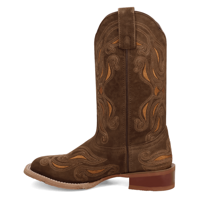 Laredo Millie Leather Boot - Luxury Brown Ankle Boot
