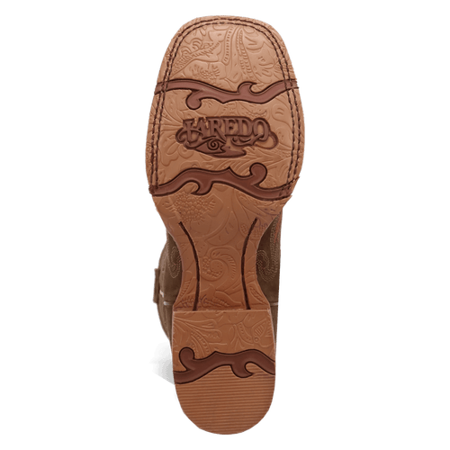 Laredo Millie Leather Boot - Luxury Brown Ankle Boot