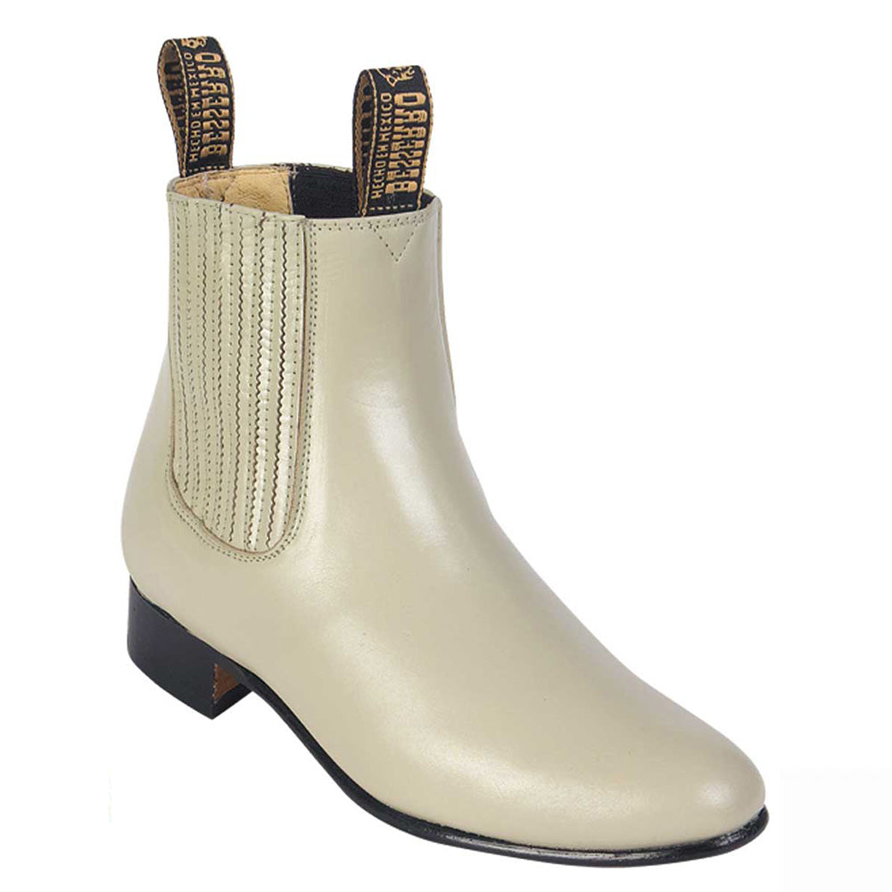 Botines Charros Color Hueso - Bone