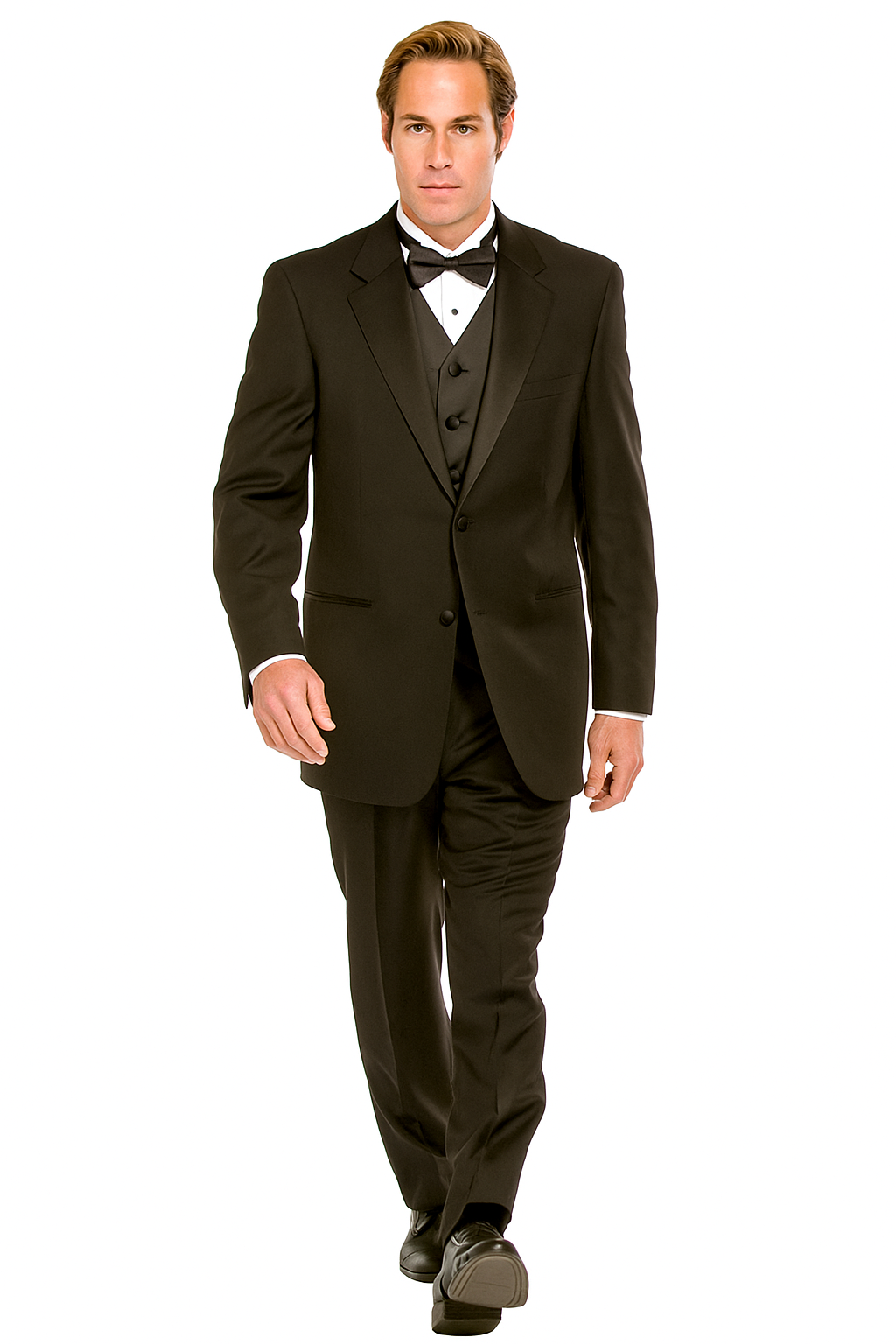 Black Tuxedo by Giorgio Fiorelli 2 Button Adjustable - 34 Short or Extra Small