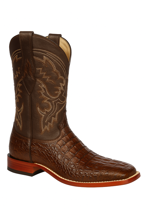 Botas Cuadrada de Armadillo Lizard Original-New Designer Collection