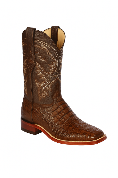Botas Cuadrada de Armadillo Lizard Original-New Designer Collection