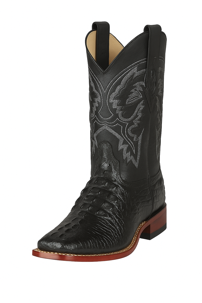 Botas Cuadrada de Armadillo Lizard Original-New Designer Collection
