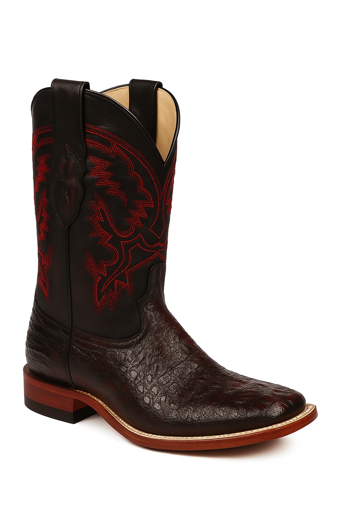 Botas Cuadrada de Armadillo Lizard Original-New Designer Collection