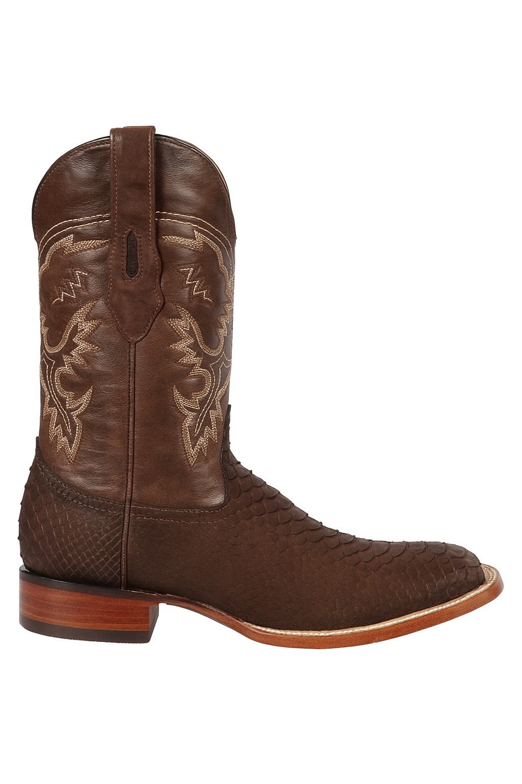 Botas de Piton Original Punta Cuadrada-New Designer Collection - 6