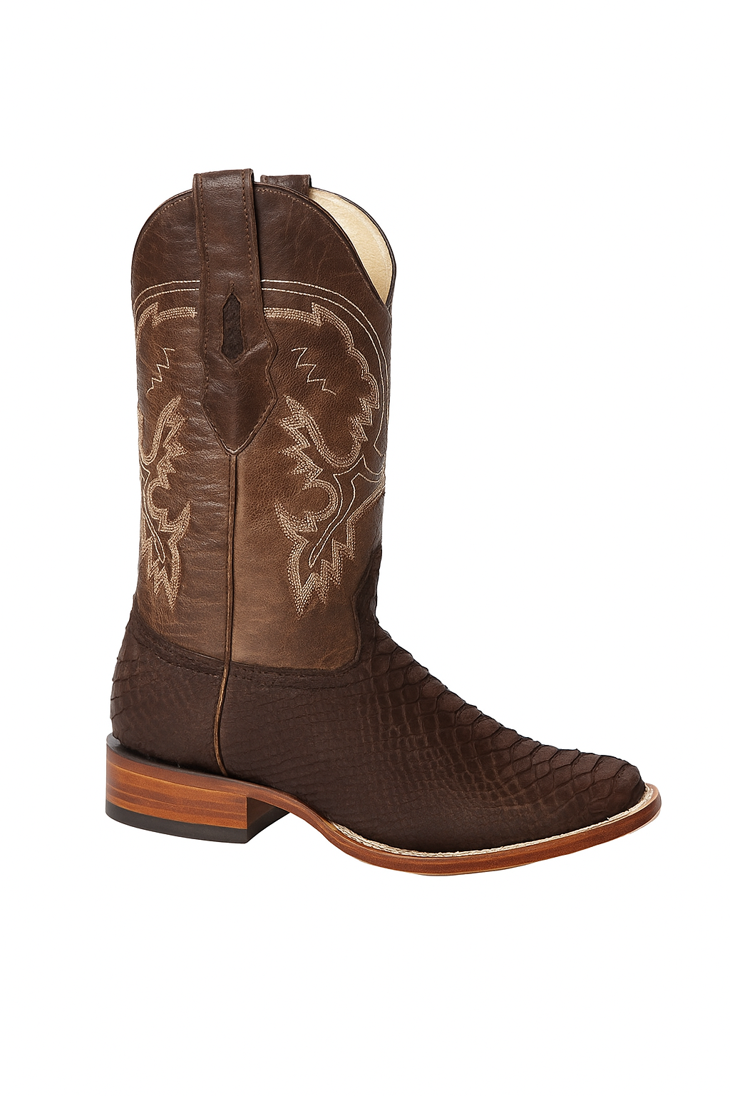 Botas de Piton Original Punta Cuadrada-New Designer Collection - 6