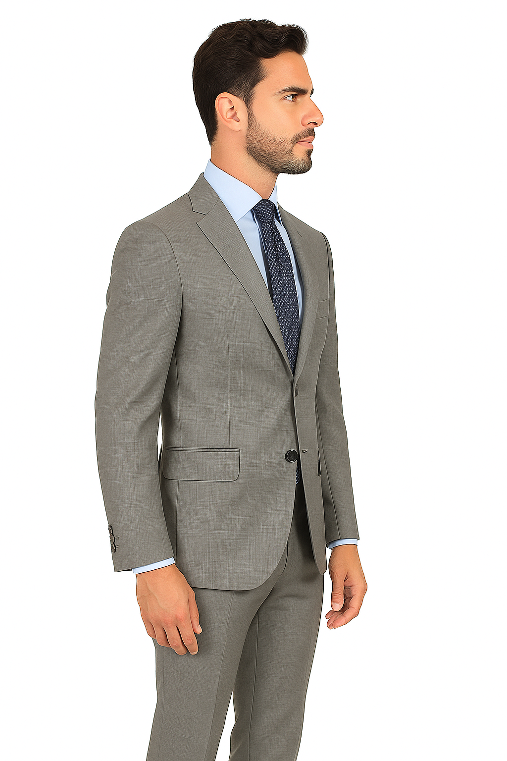 Trajes Gris Para Hombre - 34 Short or Extra Small