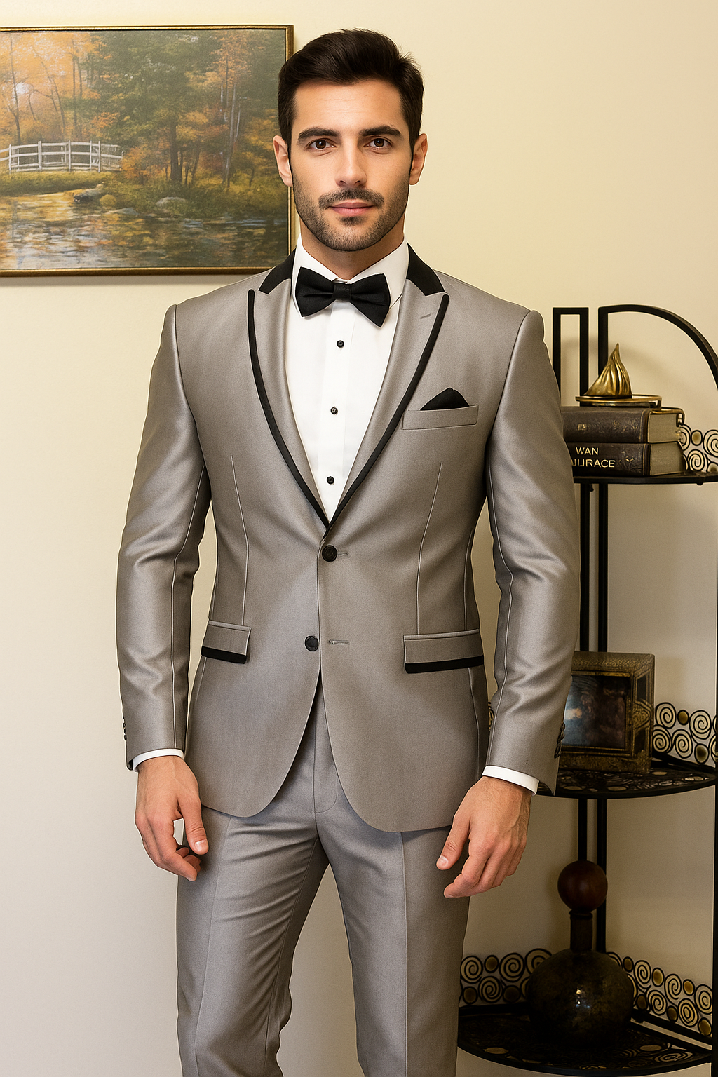 Trajes Gris Para Hombre - 34 Short or Extra Small