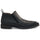 Mezlan Wing Tip Demi-Boot Black (21455)