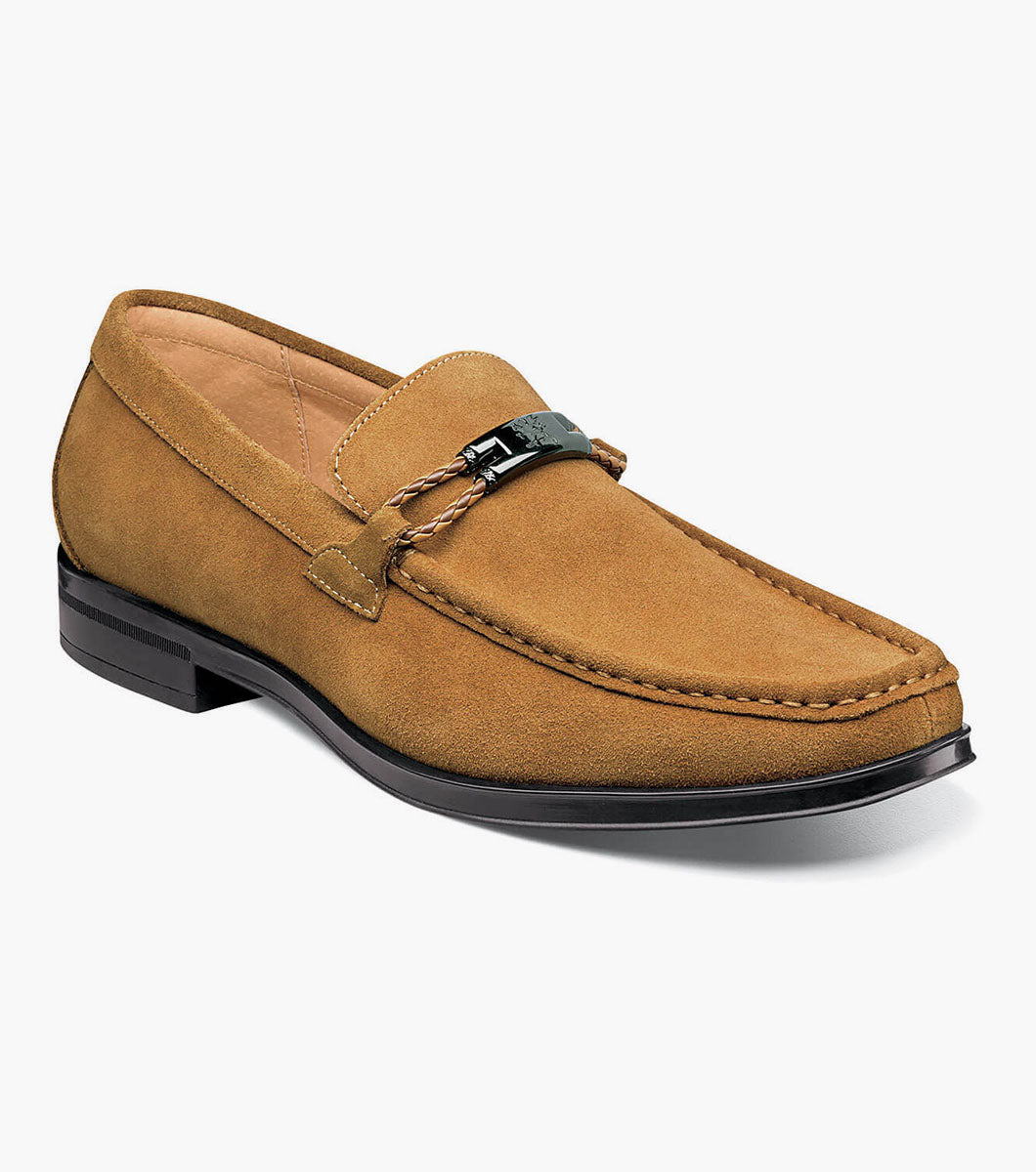 Stacy Adams Neville Moc Toe Bit Slip On by Stacy Adams Shoes - 7