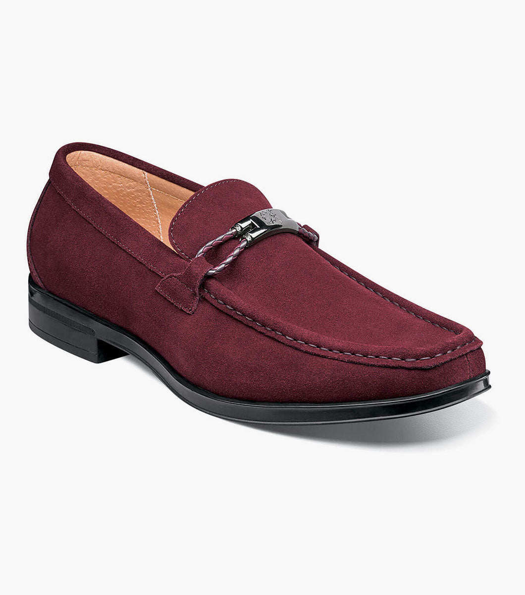 Stacy Adams Neville Moc Toe Bit Slip On by Stacy Adams Shoes - 7