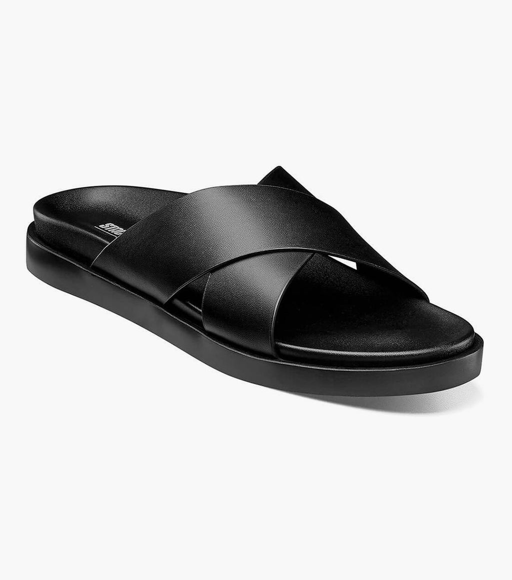 7 Stacy Adams Montel Cross Strap Slide Sandal by Stacy Adams  display picture 1