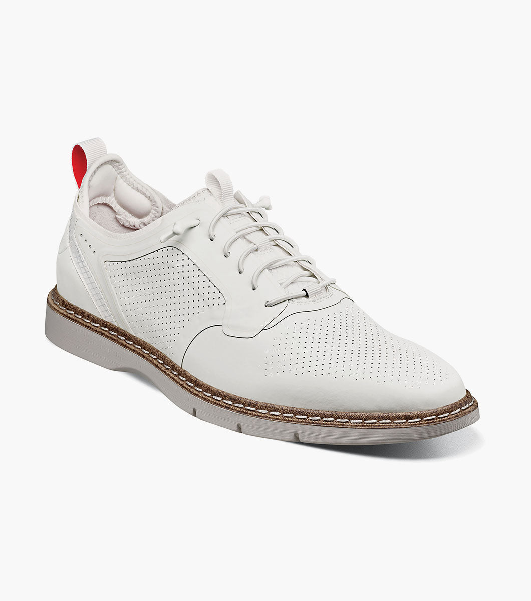 Stacy Adams Synchro Plain Toe Elastic Lace Up by Stacy Adams Shoes - 7