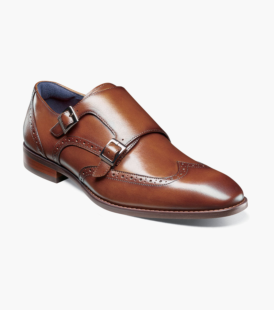 Stacy Adams Karson Wingtip Double Monk Strap by Stacy Adams Shoes - 7