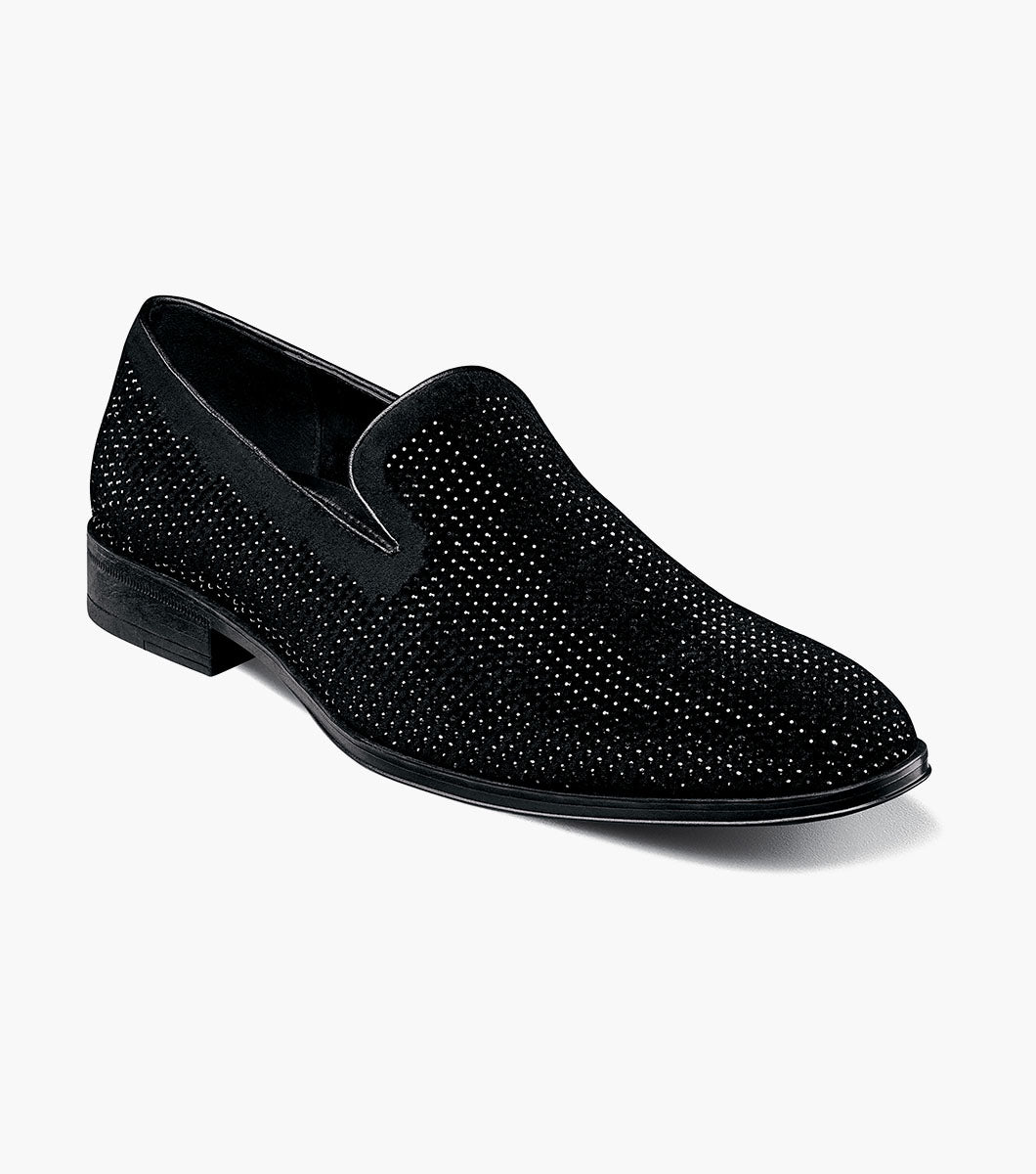 Stacy Adams Suave Rhinestone Slip On by Stacy Adams Shoes - 7
