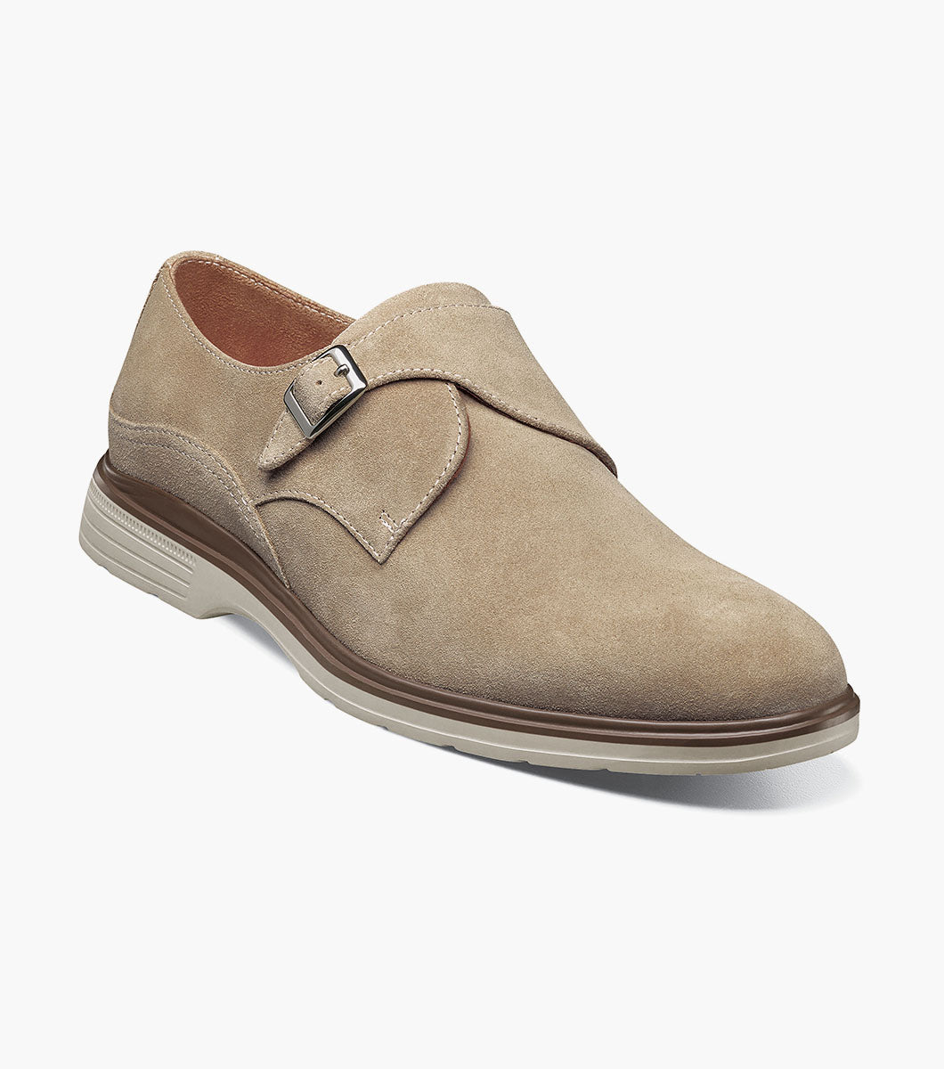 Stacy Adams Taylen Plain Toe Monk Strap by Stacy Adams Shoes - 7