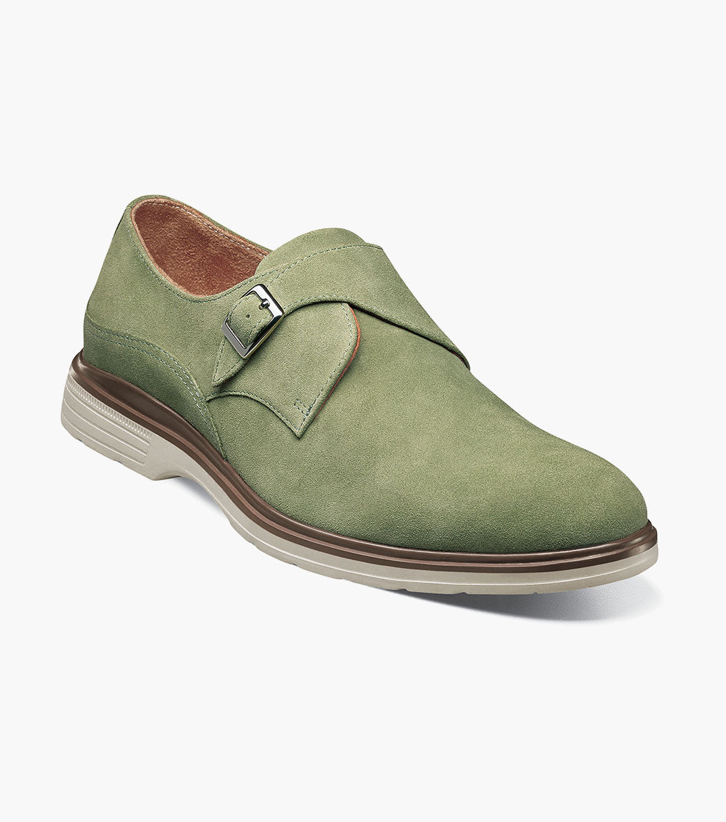 Stacy Adams Taylen Plain Toe Monk Strap by Stacy Adams Shoes - 7