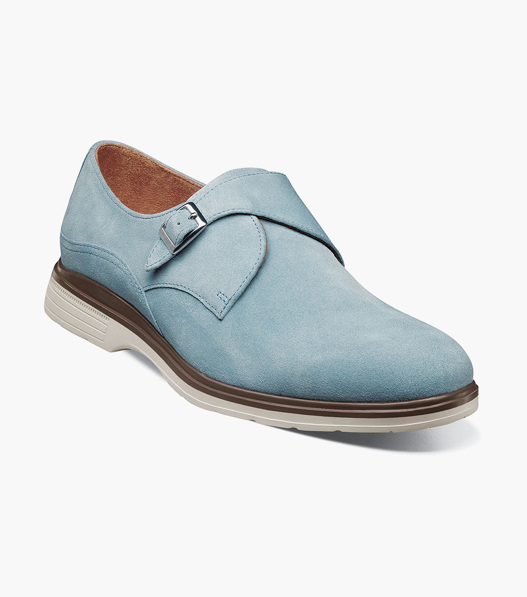 Stacy Adams Taylen Plain Toe Monk Strap by Stacy Adams Shoes - 7