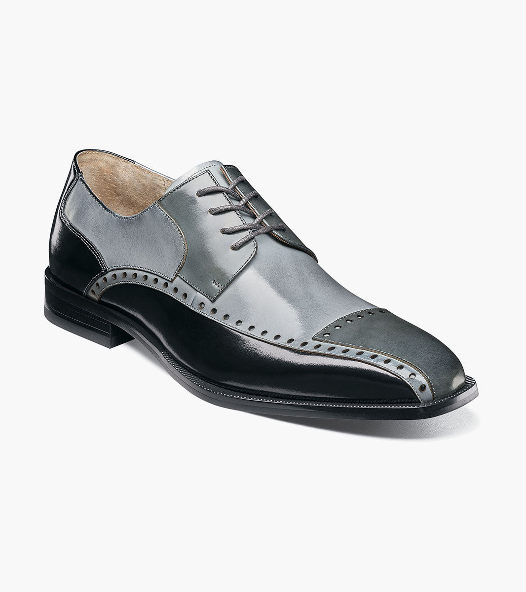 Stacy Adams Plaza Modified Cap Toe Oxford by Stacy Adams Shoes - 7