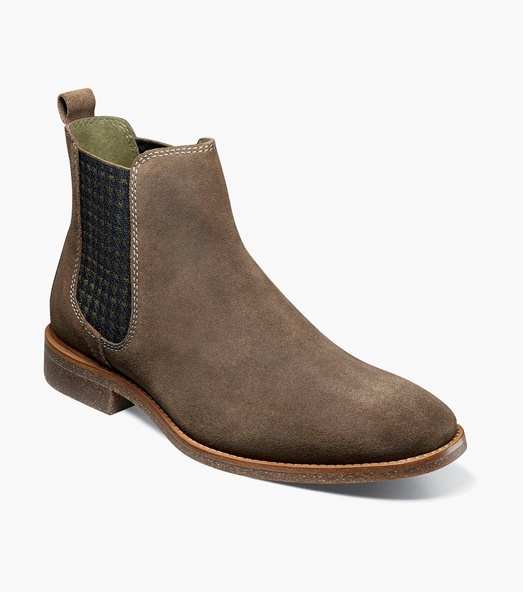 Stacy Adams Gabriel Plain Toe Chelsea Boot by Stacy Adams Shoes - 7