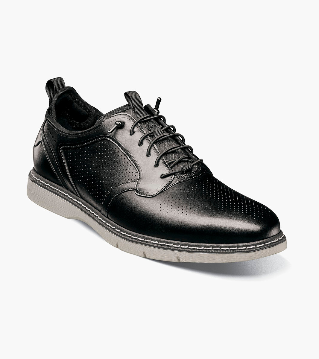 Stacy Adams Sync Plain Toe Elastic Lace Up by Stacy Adams Shoes - 7